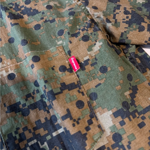 Supreme x Comme des Garcons Button Up Camo S/S 13 Size Small - Picture 3 of 6